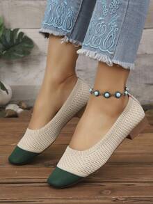 女士时尚休闲沙滩运动鞋 - 綠色 - 查看 2