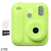 2.4英寸屏幕,儿童即时打印相机,1080P自拍数码相机,便携式旅行玩具,适合3-12岁男孩女孩,完美的生日礼物 - 彩色 - 查看 19