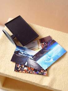 POKOJA LAND 1pc Dollhouse Miniature Living Room LCD TV InsOB11 Furniture Micro Modelminiture Things,Miniature Makeup,Tiny Furniture,Miniature Bookshelf,Lol,Doll House,Dollhouse,Doll House Furniture - Black - View 1