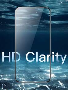 2pcs - Tempered Glass Screen Protector Compatible With Iphone 15, Compatible With Iphone 17, 17 Pro, 17 Pro Max, 17 Air, 16, 16 Plus, 16 Pro, 16 Pro Max, 15, 14, 13, 12, 11 Pro Max, X, XS, XR, Mini, 7, 8 And 14 Plus, Also Compatible With Iphone 14 And 15 Pro Max. - Clear - View 2