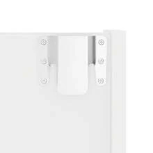 vidaXL Wand-Schuhschrank Weiß 80x18x90 cm Holzwerkstoff - Weiss - Übersicht 9