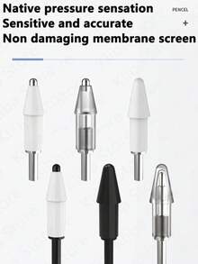 适用于小米第二代Apple Pencil的金属智能触控笔笔尖，可替换高灵敏度书写绘图平板电脑笔尖，也适用于小米平板6和6 Pro - 彩色 - 查看 10