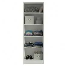 Ropero Organizador y Zapatera Madesa Con 2 Puertas Blanco - Blanco - Ver 9