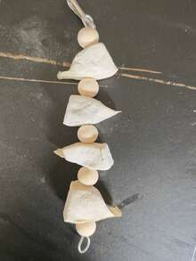 Palo grande de hueso de jibia, suplemento de calcio para masticar y desgastar los dientes para aves de mascota - Multicolor - Ver 10