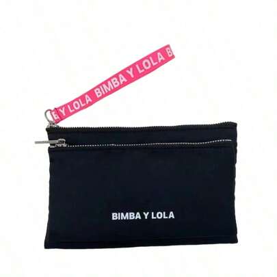 Nueva y elegante cartera/cartera de mano para mujer, fabricada en nailon, ligera e impermeable, con cremallera.