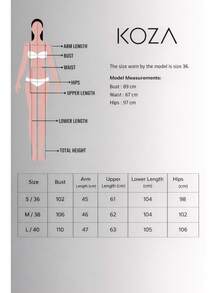 Women's Long Sleeve Zip-Up Wide Leg Tracksuit Set With Trim Details - Black - View 4