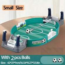 Mesa de futbolín en miniatura, juego de futbolín para hombres y niños, juguete deportivo de interior para salas de juego, juguete interactivo de pinball para cumpleaños y reuniones familiares, adecuado para regalos de vacaciones, regalos de cumpleaños y regalos del Día de San Valentín - Multicolor - Ver 10