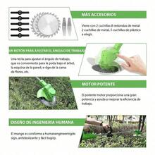 Desbrozadora Inalámbrica Césped Podadora De Cortadora Pasto Verde - Verde - Ver 8