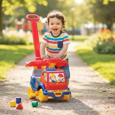 Carrinho de Passeio Infantil Totoka Plus Azul - Cardoso Toys