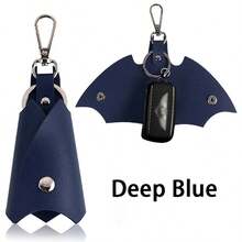 1个男女通用蝙蝠造型PU皮革汽车摩托车钥匙链挂件 - 蝙蝠鑰匙包 - 查看 6
