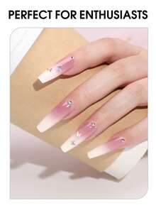coscelia 1 Set 16ml Pink Transparent Nail Extension Gel, Semi-Transparent Glossy Extension Gel, DIY Manicure Salon Gift For Women - Multicolor - View 6