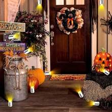 10/50 Uds bombillas LED en miniatura luces de repuesto bombillas operadas por batería iluminación luminosa decoración hecha a mano linterna de Camping IMC8 - Blanco - Ver 5