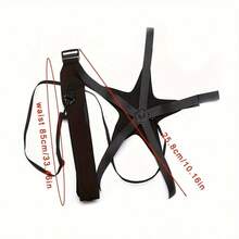 1个高弹力足球控球训练袋，排球扣球训练器，足球踢球练习器材 - 彩色 - 查看 3