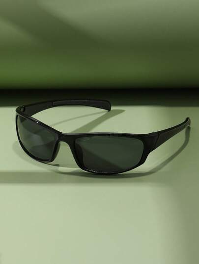 Y2K 复古交叉小框黑色时尚眼镜，塑料材质，休闲装饰日常佩戴街头风，男女通用