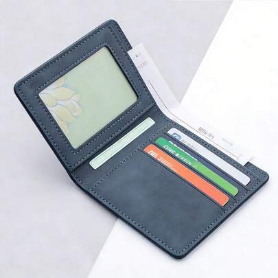 卡包竖款迷你超薄短款零钱包