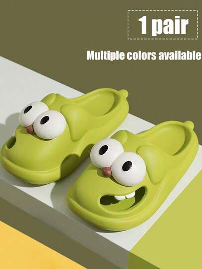 Summer Cute Cartoon Home, Indoor Bathroom, Poop Like Slippers, Women's Outdoor Cool Slippers,Travel Slippers For Women Men, Lightweight Indoor Bathroom House Shoes, Portable Shower Shoes Quick-Dry Non-Slip Bathroom Slippers, Travel Slippers For Women Men Massage Slide Sandals, Portable Soft Anti Slip Sandals, Comfortable Open Toe Wear Resistant, Comfortable Footbed Non Skid, For Home Slides Dorms, Gym, Pool, Spa, Camping, Beach, Shower Hotel