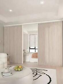 Multifunctional Magnetic Folding Door Curtain With Hooks And Clips - Easy Installation, Polyester Fiber Material, Machine Washable, Multiple Colors Available For Home And Commercial Decor - U Style - View 8