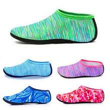 Unisex Quick-Dry Water Shoes, Rubber Non-Slip Sole Beach Shoes Suitable For Snorkeling, Sports, Beach, Swimming, Boating, Hiking, Yoga, Indoor. Breathable And Lightweight, Suitable For Barefoot Wear. Multi-Color Comfortable Non-Slip Water Shoes., Beach Essentials, Pool Float - Multicolor - View 1