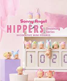 SONNY ANGEL Hippers Decorative Dreaming Series - Mystery Mini Figure Blind Box, Dream-Themed Cute Collectible Home Decor, Ideal Gift For Imagination Lovers, 100% Authentic (Single Blind Box), Vacation Day Gift - Hippers Dreaming Series - View 7