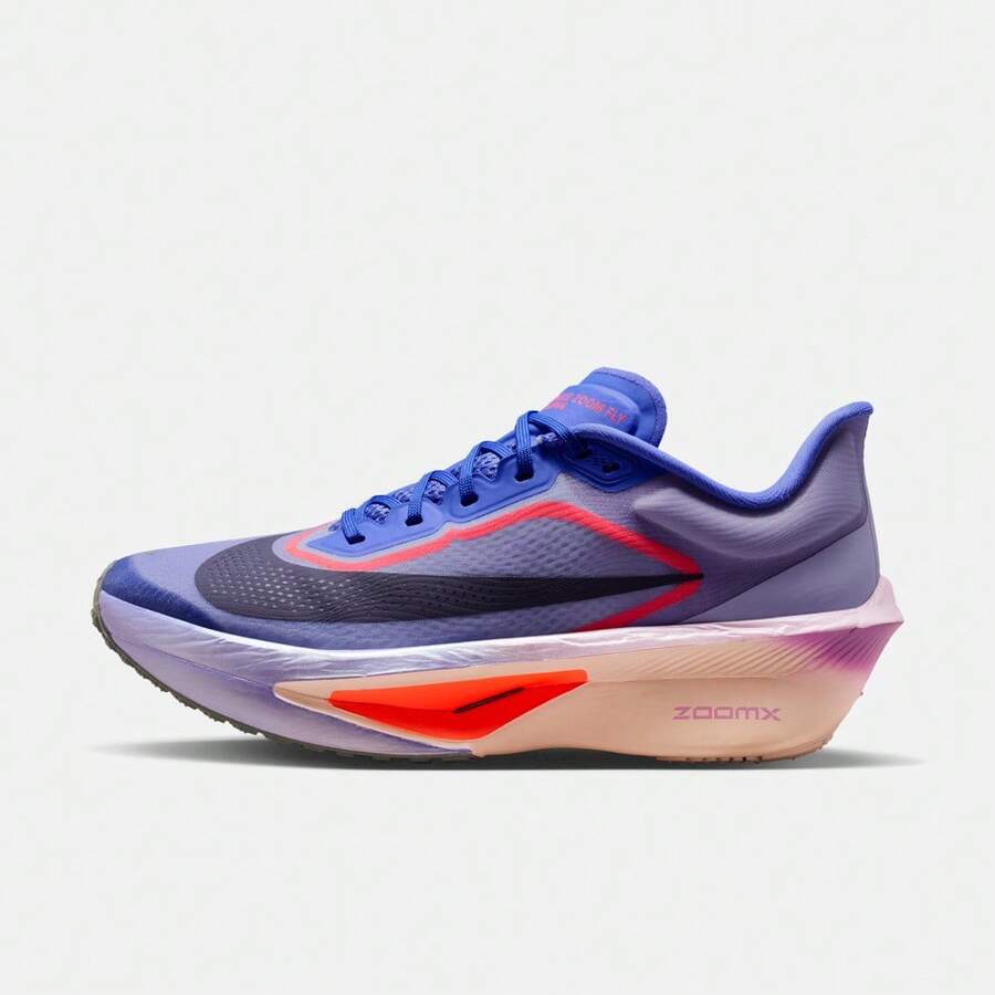 Nike 女款 W ZOOM FLY 6 低帮跑步鞋 FN8455-503 - 中紫紅色 - 查看 1