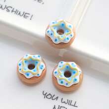 5/10pcs - Cute Mini Donut Fridge Magnets, Personalized For Kitchen And Office Whiteboard, Storage Cabinet, Dishwasher, Refrigerator, Kitchen Decor, Home Decor, Mother's Day Gift - Multicolor - View 6