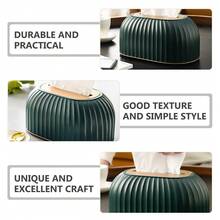 时尚轻巧的豪华桌面纸巾盒，采用简易弹簧底座自动升降，适用于家庭、客厅、办公室、宿舍、户外旅行等场所。这款储物升降式纸巾盒采用高端弹簧拉出式设计，带有储物空间和桌面纸巾分配器。 - 彩色 - 查看 4