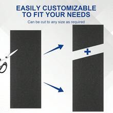 50pcs/Set 30x93cm/9x3.8in Sandpaper Sheets, Suitable For Polishing And Grinding - Multicolor - View 6