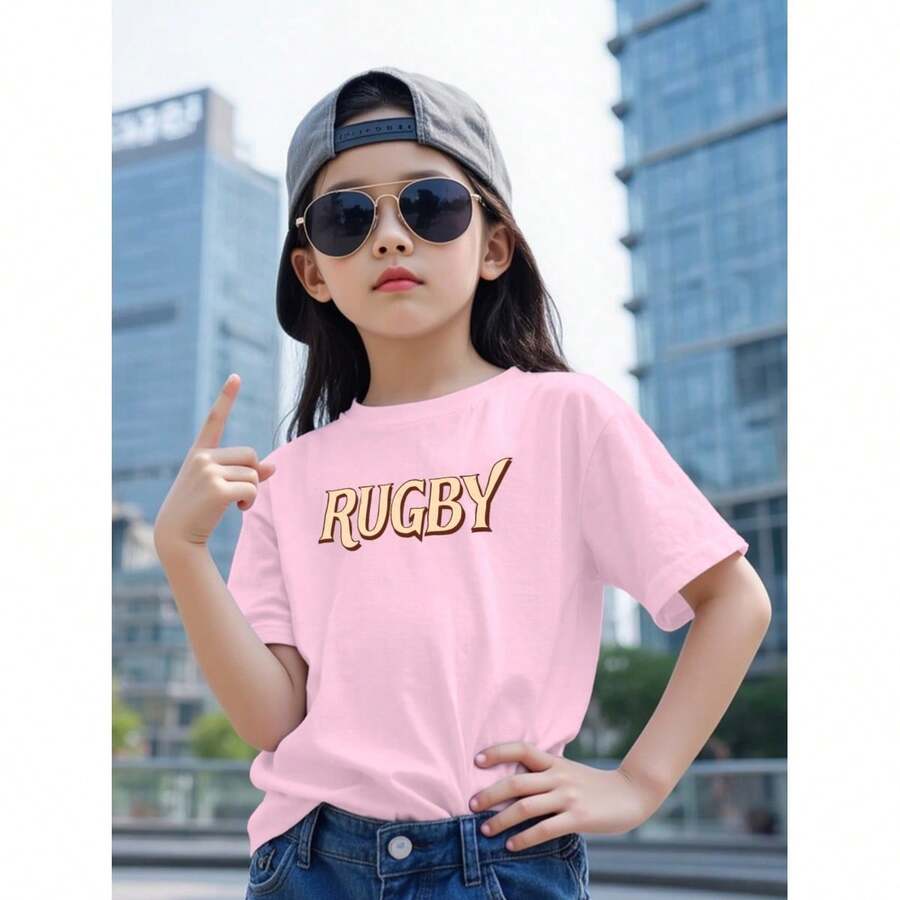 Camisetas para niñas - Rosa - Ver 1