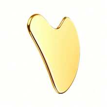 Stainless Steel Gua Sha Facial Tools Guasha For Face Metal Gua Sha Tighten Skin Massage Guasha Beauty Tool For Body Eyes Neck Massager Skin Care Gifts - Vàng - Xem 7