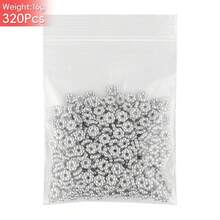 Assorted Silver CCB Decorative Beads, Portable And Suitable As DIY Pendant Decoration Materials - CCB Silver Beads - View 16
