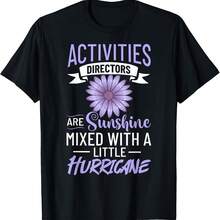 Camiseta con planificador de actividades de ideas de asistente - Negro - Ver 1