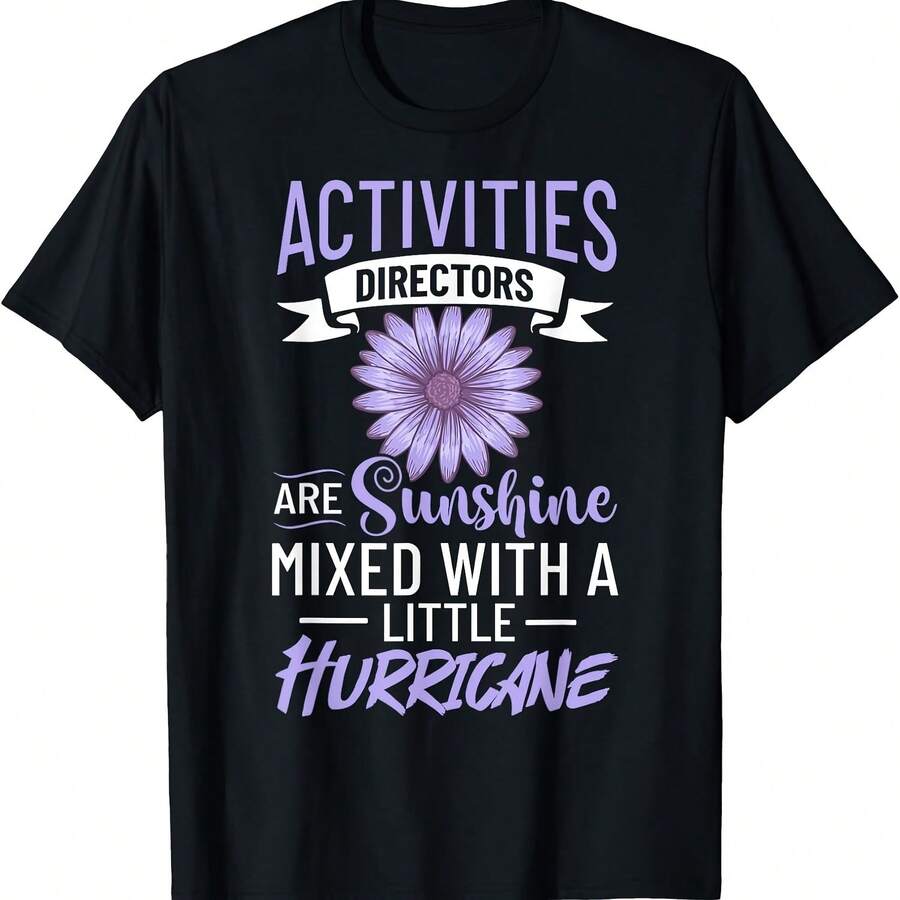 Camiseta con planificador de actividades de ideas de asistente - Negro - Ver 1