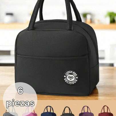 20-PIEZA Loncheras Térmicas Fiambrera Merendera Portátil Paquete de 20 PIEZA