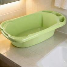 Wanna domowa w losowym kolorze, 90x51x23 cm, pogłębiona plastikowa wanna, przenośna wanna do kąpieli - losowy - Zobacz 5