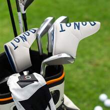 Golf Club Head Cover - White - View 7