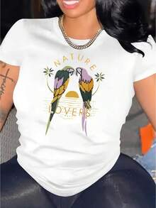 Women T-Shirts - White - View 1