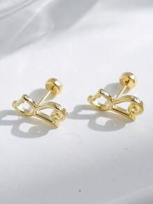 Mazuer 女士耳钉 - 貓 - 查看 5