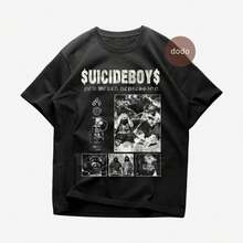 SuicideboysA T-Shirt - Rap Music Shirt - New World Depression Album - SuicideboysA Album Shirt - SuicideboysA Merch - Unisex Rapper Clothing - màu đen - Xem 1