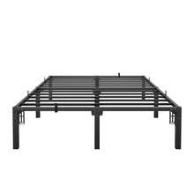 Marco de Cama de Metal de Alta Resistencia (6/8/10/14/16 pulgadas) | Plataforma Baja con Base Sólida para Colchón | Sin Ruidos, Fácil Montaje y Sin Necesidad de Somier | Para Medidas King, Queen, Full - 8 PULGADAS COMPLETAS - Ver 10