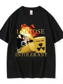 Men T-Shirts - 黑色 - 查看 1