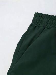 Men Shirt Co-Ords - Dark Green - View 6