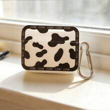 Cow Print Protective Case Suitable Compatible With Apple Wireless Earphone Case, Scratch-Resistant And Shockproof - Clear - View 1