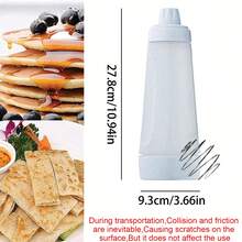 PP Bột Đựng, Đơn Giản Công Suất Lớn Dễ Dàng Vệ Sinh Bột Bóp Bình Dùng Cho Nhà Bếp, Làm Bánh - trắng - Xem 9