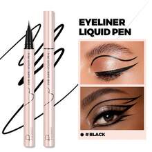 Pudaier 防水液体眼线笔 - 黑色，速干，不晕染，持久防水，不脱妆，丝滑柔顺，持久保持妆容，不易褪色，适合初学者。 - 黑色 - 查看 8