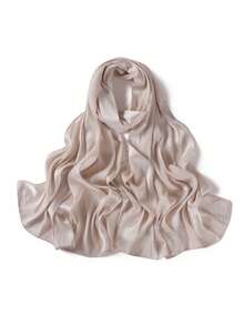1PC Leopard Print Wide Stripes Scarf Shawls And Wraps Blanket Neckscarf Soft Lightweight And Fashionable For Daily Life Accessories Women Evening Dresses Party Travel Office Wedding Outdoor Travel Gifts - Multicolor - View 15
