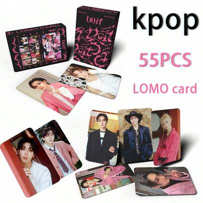 STRATKID Kpop Star Merchandise, Holographic Card, Detailed Photo Card, Collectible Card, Fan Goods, Small Gift, Halloween & Christmas Gift