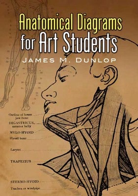 Pre-Owned Anatomical Diagrams For Art Students (Paperback) By James M Dunlop - Single Book - View 1