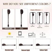 Tóc giả búi đôi kiểu Trung Quốc mới, kẹp càng cua, tóc xoăn thời trang. - Dark Brown - Xem 3