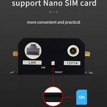H927 Industrial Grade 4G Router 150Mbps LTE CAT4 SIM Card With External Antenna Support 10 Wifi Users-EU - Black 1pc - View 7