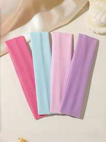 Bộ 6 băng đô thể thao họa tiết da báo và màu trơn, chất liệu co giãn mềm mại, thoải mái và đa năng cho yoga, tập luyện hoặc những ngày bận rộn - Phù hợp cho cả bé gái và phụ nữ, dễ dàng phối hợp với mọi trang phục, phụ kiện tóc thời trang cần thiết cho phái đẹp. - Nhiều màu - Xem 12